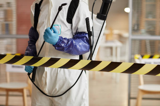 Professional Biohazard technician working in Moriches, NY